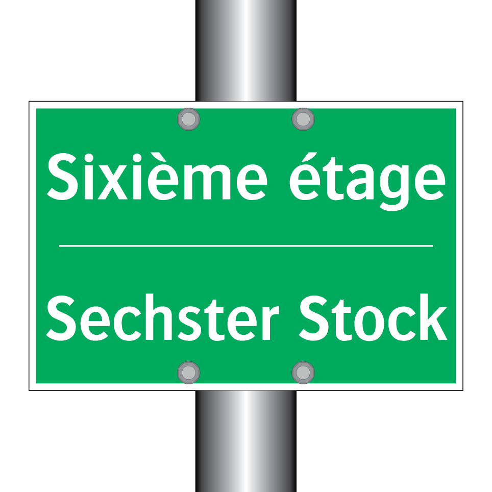 Sechster Stock - Sixième étage