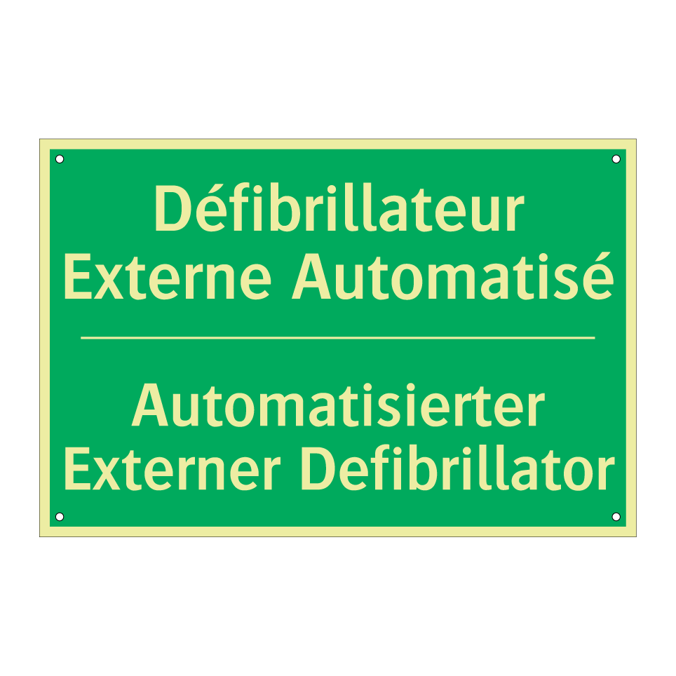 Automatisierter Externer Defibrillator /.../ - Défibrillateur Externe Automatisé /.../