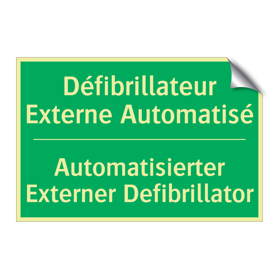 Automatisierter Externer Defibrillator /.../ - Défibrillateur Externe Automatisé /.../