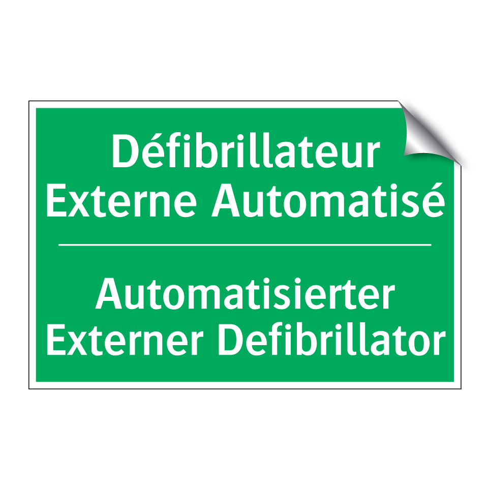 Automatisierter Externer Defibrillator /.../ - Défibrillateur Externe Automatisé /.../