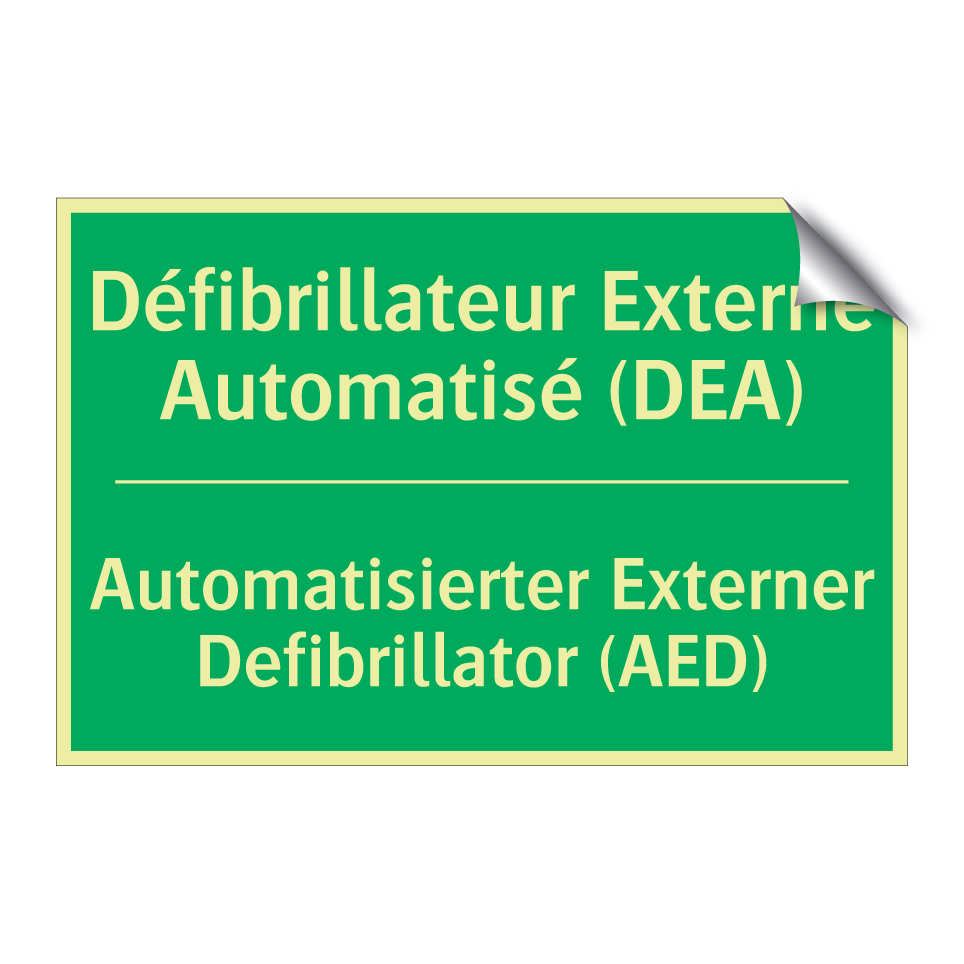 Automatisierter Externer Defibrillator  /.../ - Défibrillateur Externe Automatisé  /.../