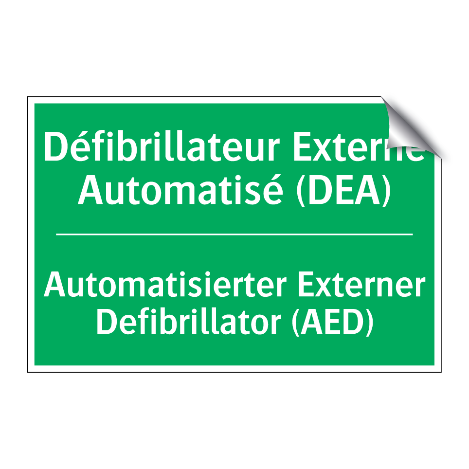 Automatisierter Externer Defibrillator  /.../ - Défibrillateur Externe Automatisé  /.../
