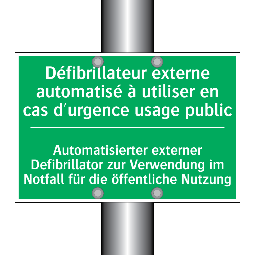 Automatisierter externer Defibrillator  /.../ - Défibrillateur externe automatisé  /.../
