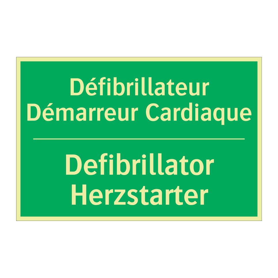Defibrillator Herzstarter - Défibrillateur Démarreur Cardiaque /.../