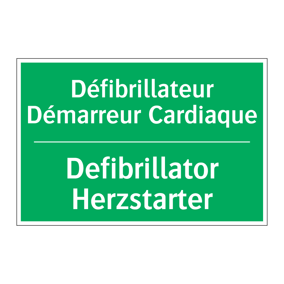 Defibrillator Herzstarter - Défibrillateur Démarreur Cardiaque /.../