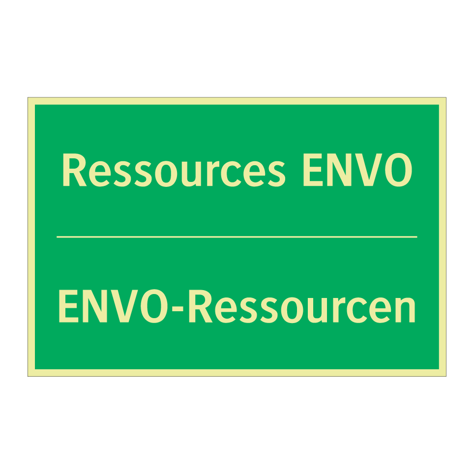 ENVO-Ressourcen - Ressources ENVO