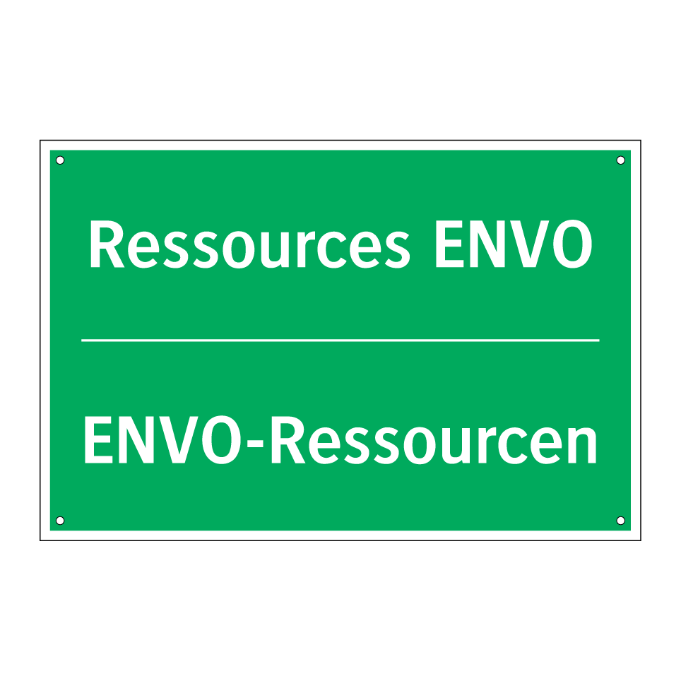 ENVO-Ressourcen - Ressources ENVO