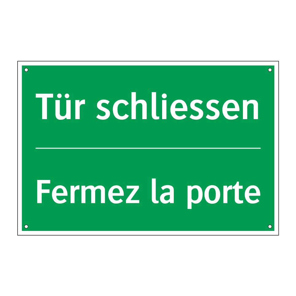 Tür schliessen
