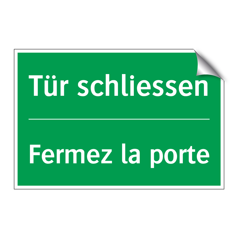 Tür schliessen