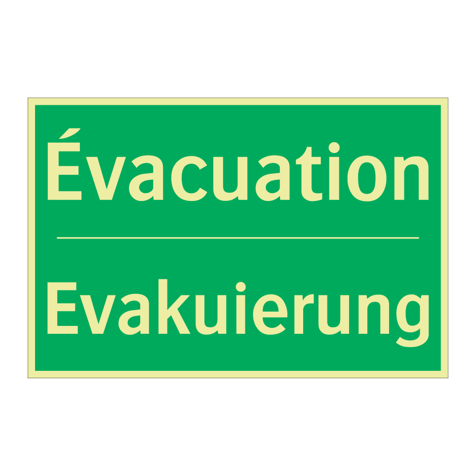 Evakuierung - Évacuation