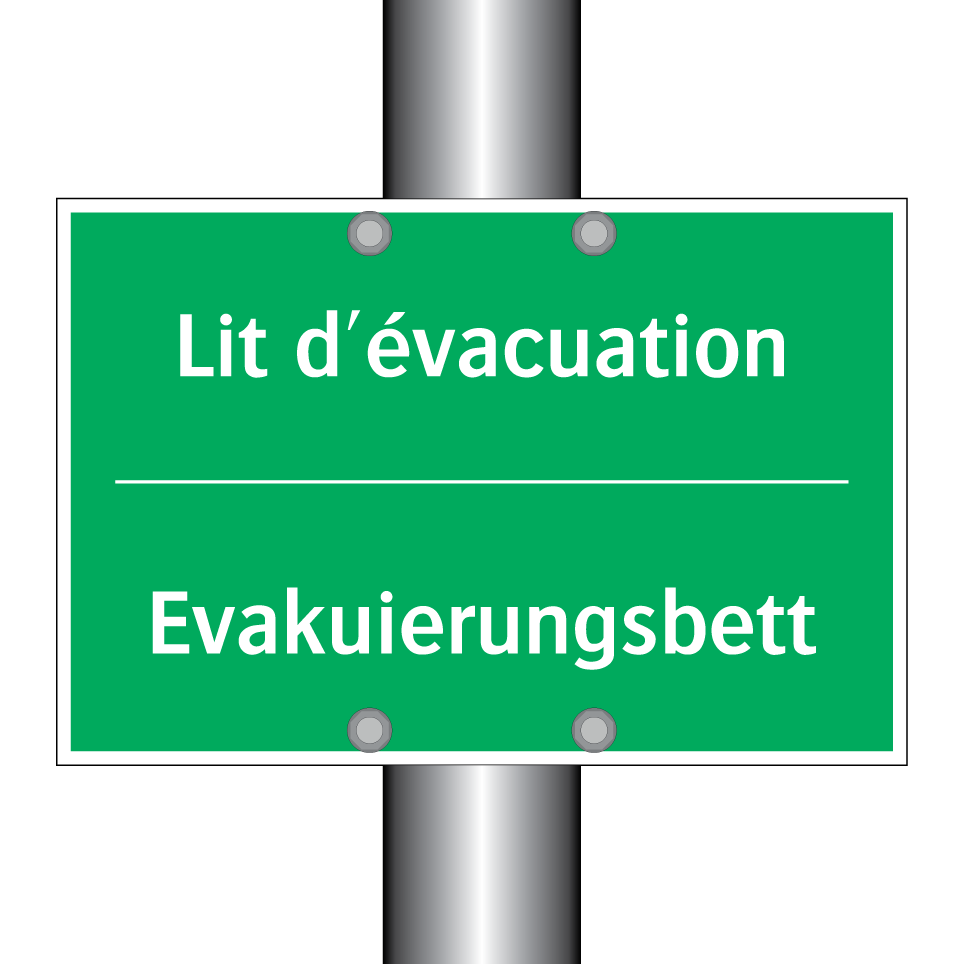 Evakuierungsbett - Lit d'évacuation