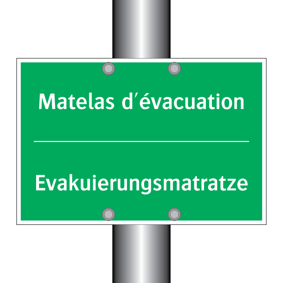 Evakuierungsmatratze - Matelas d'évacuation