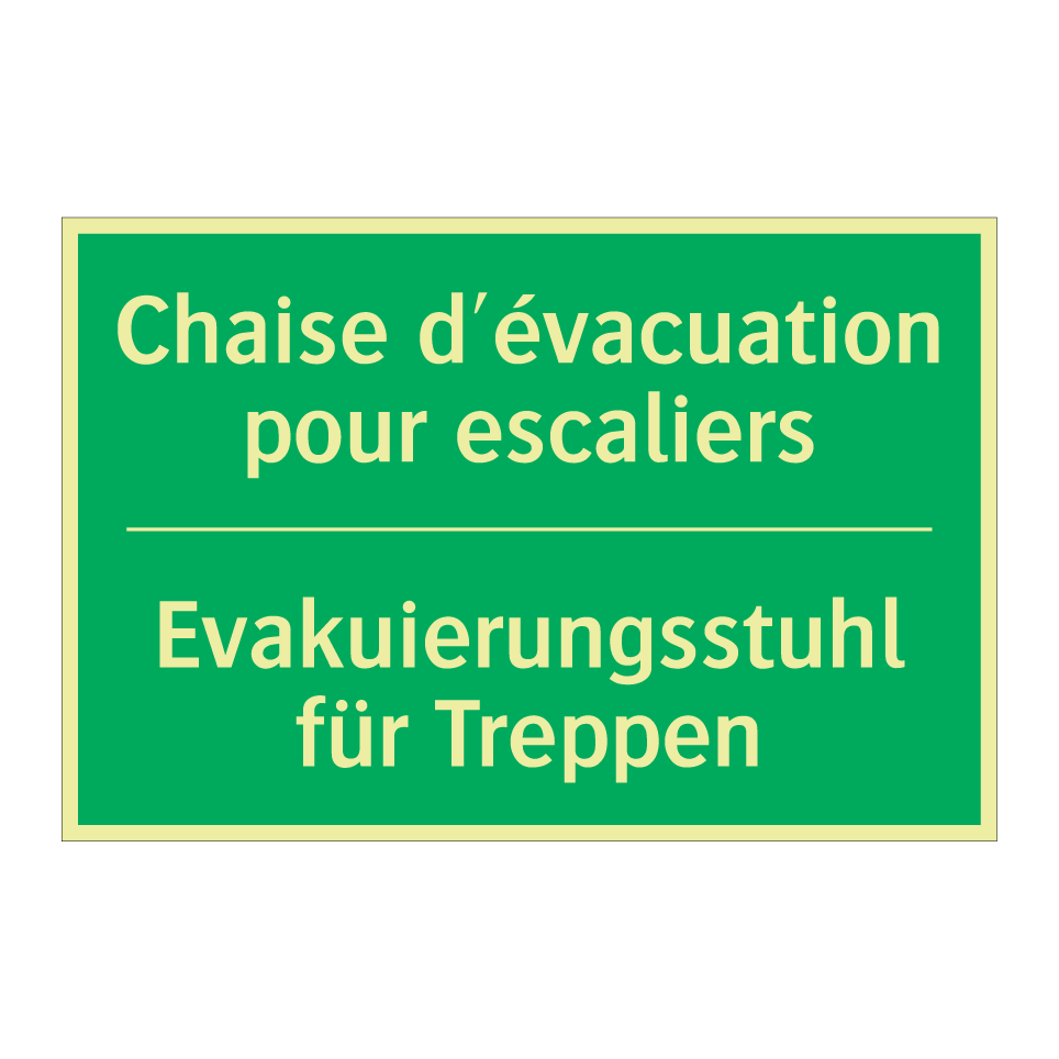 Evakuierungsstuhl für Treppen - Chaise d'évacuation pour escaliers /.../