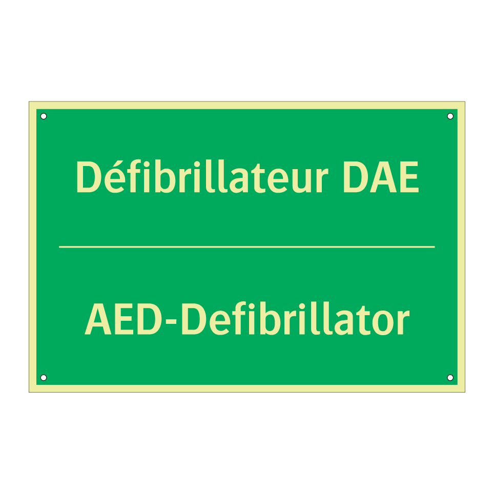 AED-Defibrillator - Défibrillateur DAE