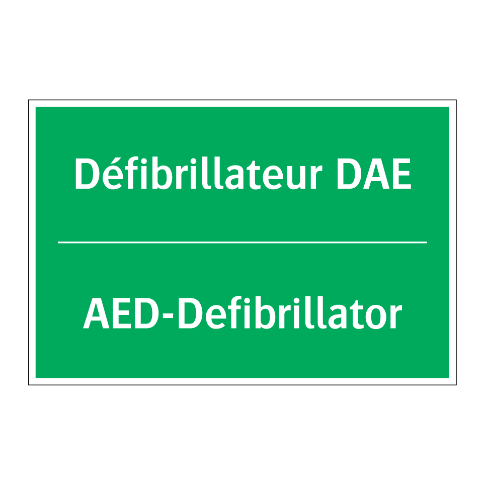 AED-Defibrillator - Défibrillateur DAE