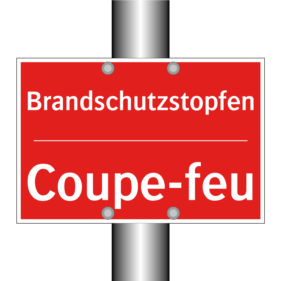 Brandschutzstopfen - Coupe-feu