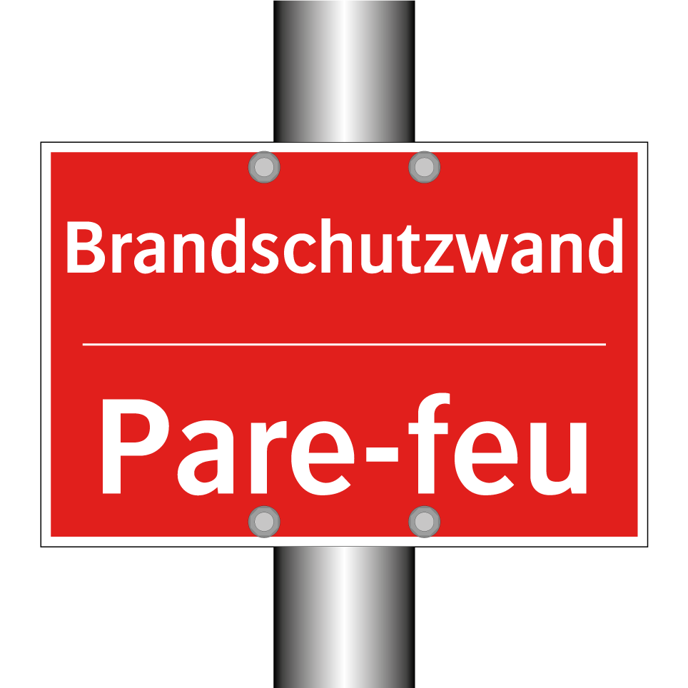 Brandschutzwand - Pare-feu
