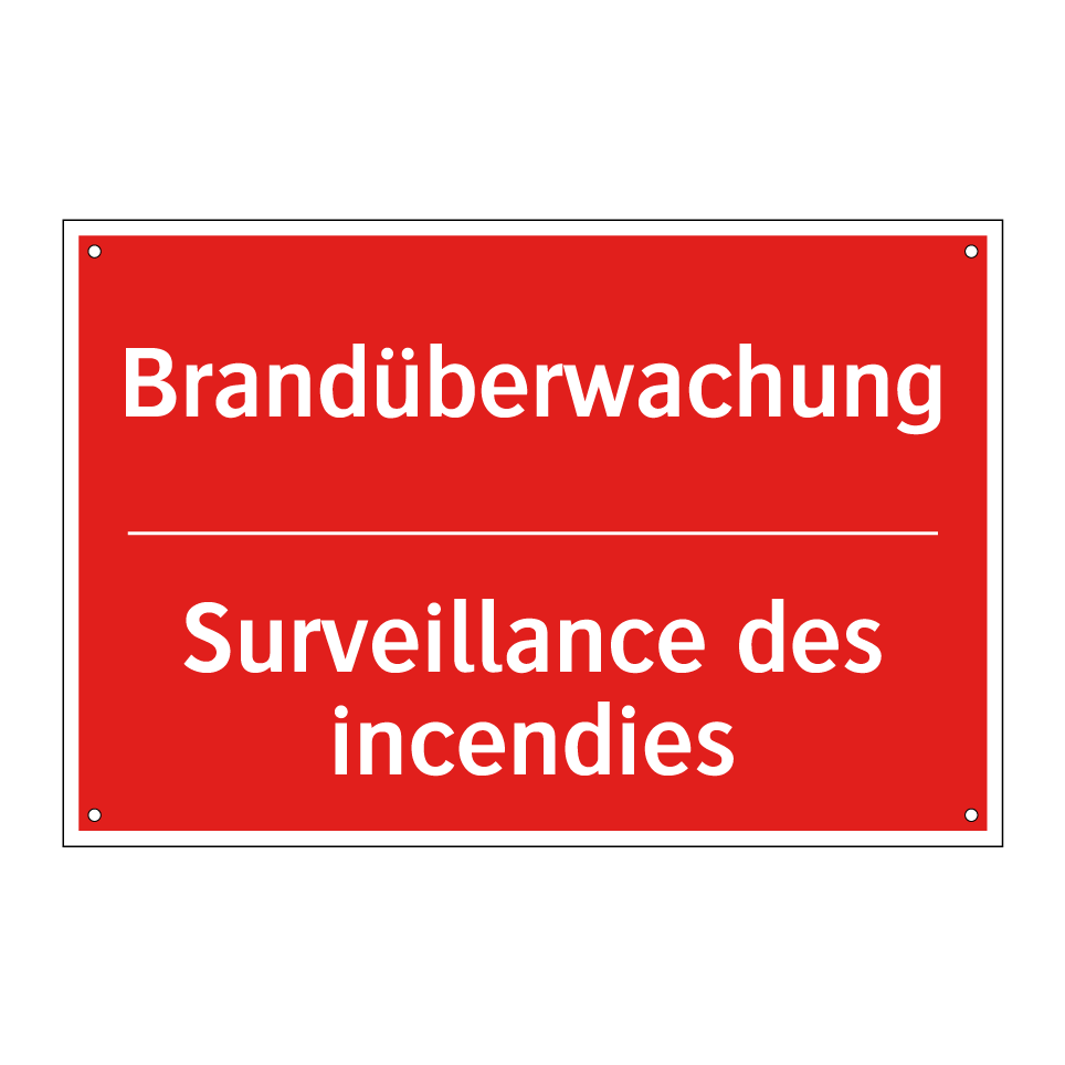 Brandüberwachung - Surveillance des incendies