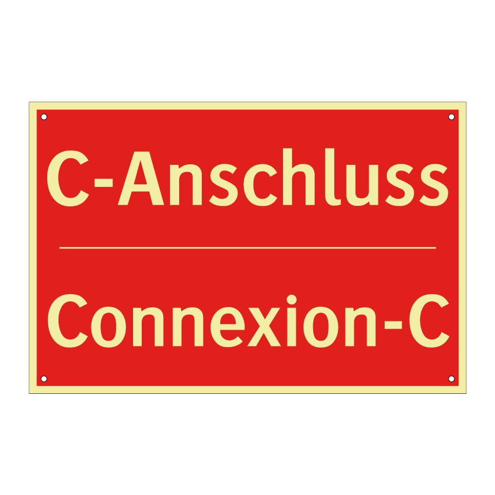 C-Anschluss - Connexion-C