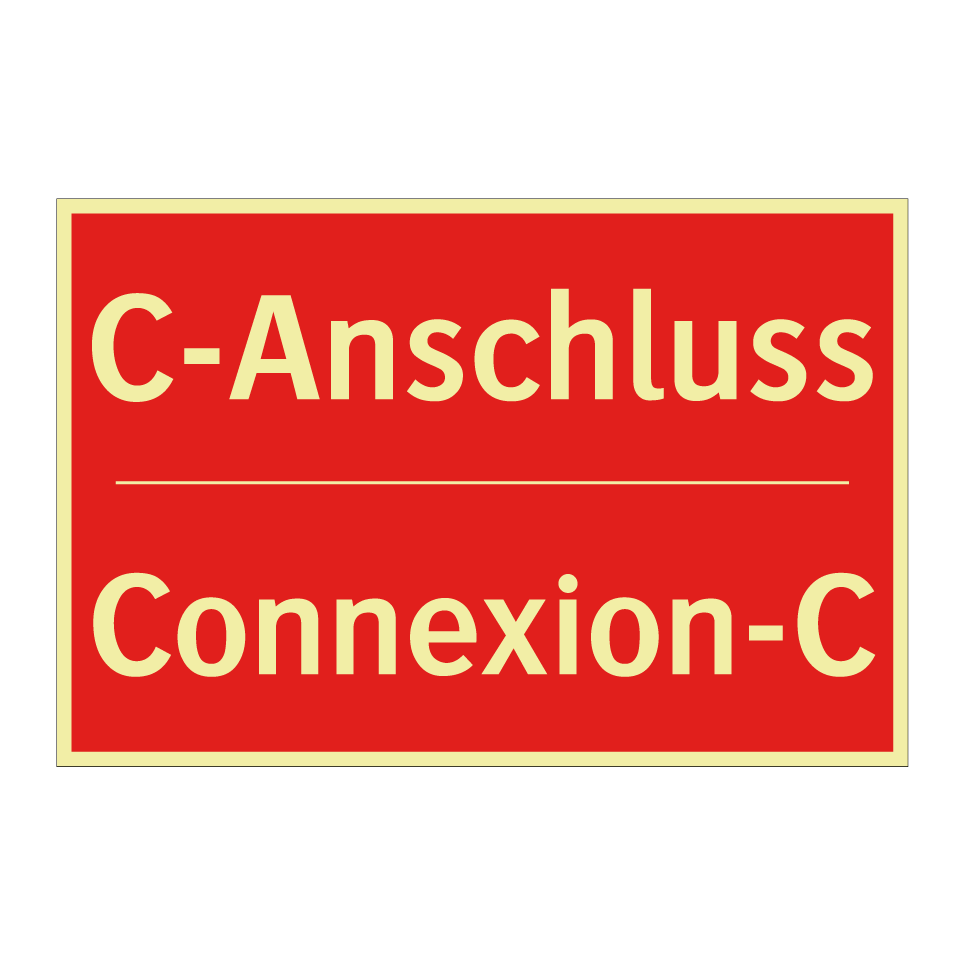 C-Anschluss - Connexion-C