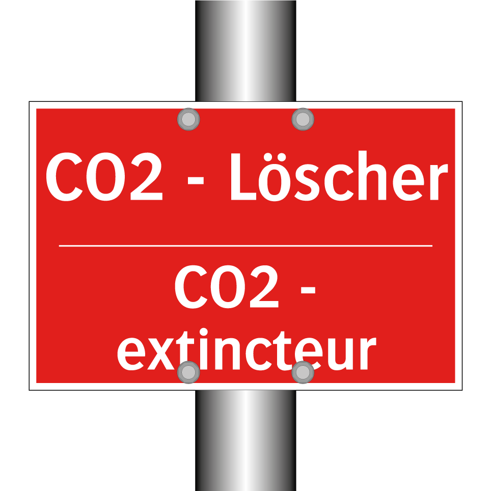 CO2 - Löscher - CO2 - extincteur