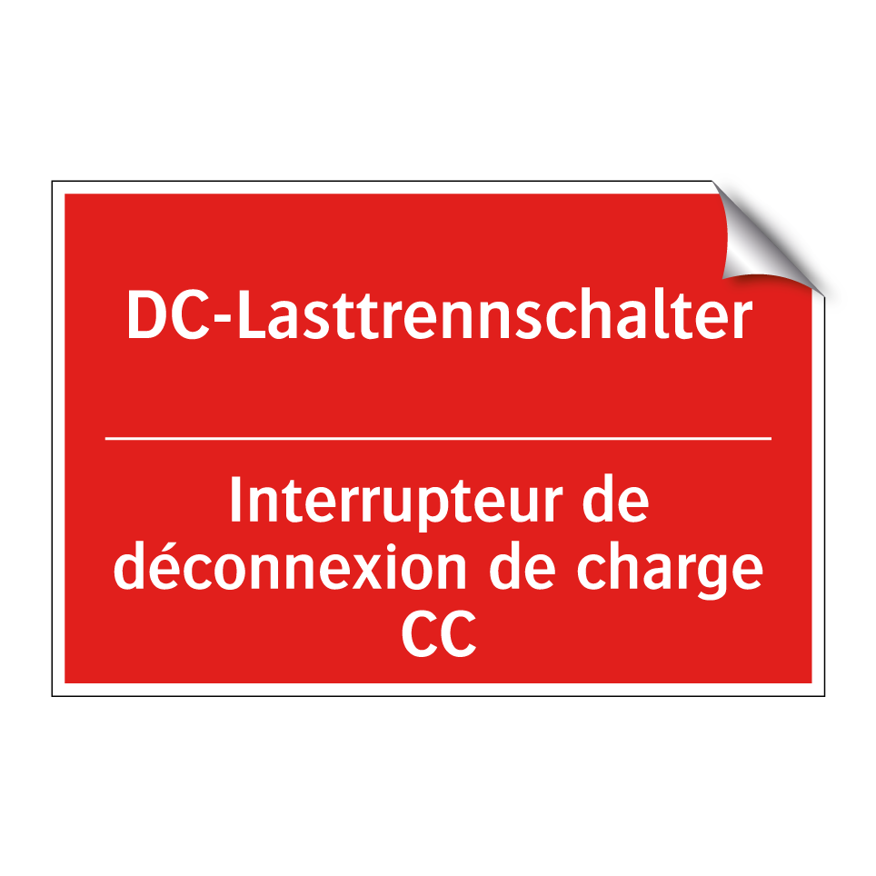 DC-Lasttrennschalter - Interrupteur de déconnexion de  /.../