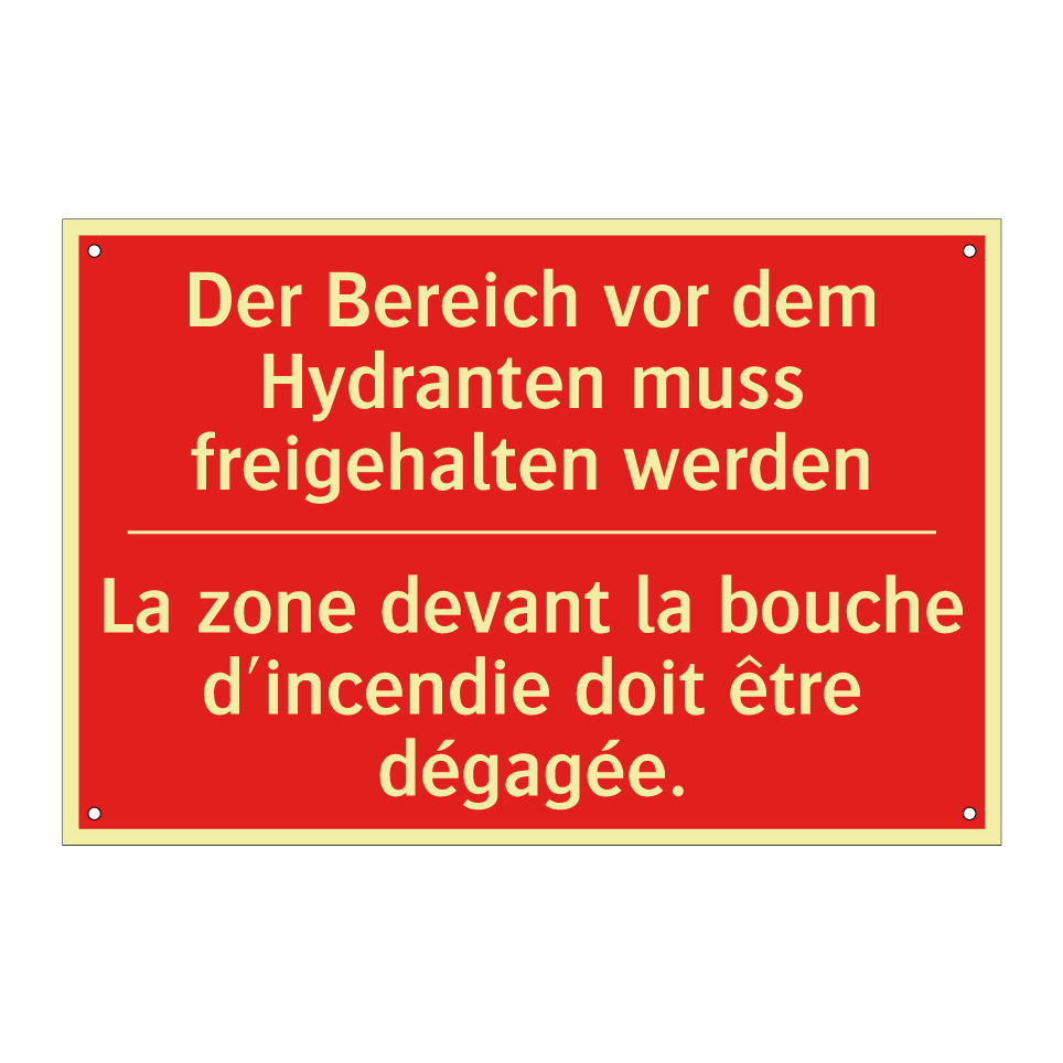 Der Bereich vor dem Hydranten  /.../ - La zone devant la bouche d'incendie  /.../