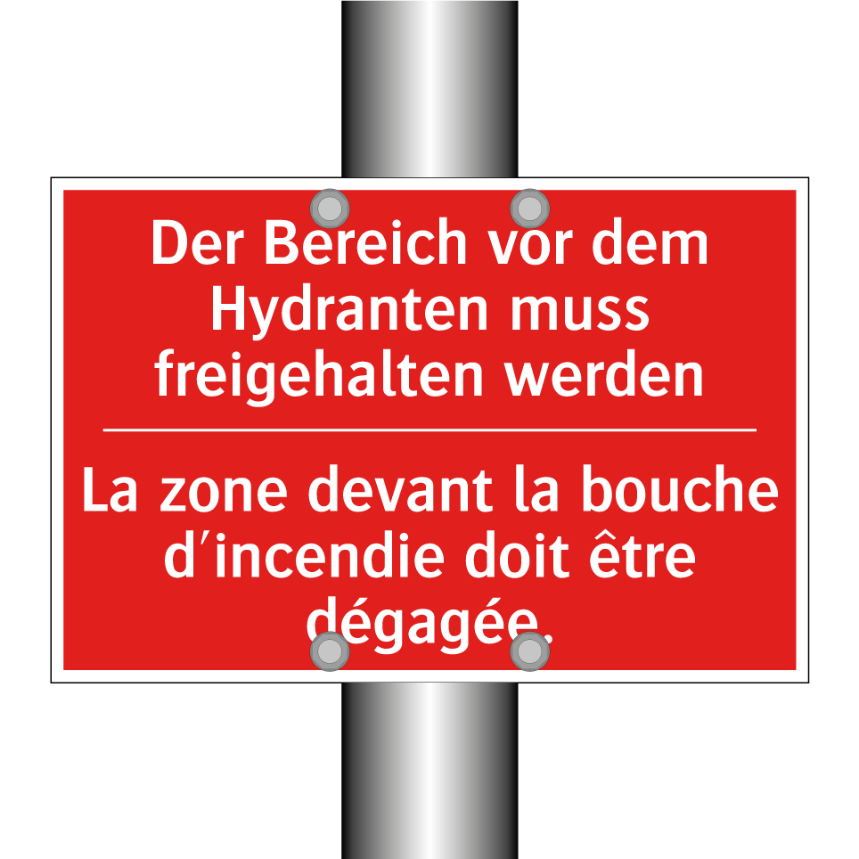 Der Bereich vor dem Hydranten  /.../ - La zone devant la bouche d'incendie  /.../