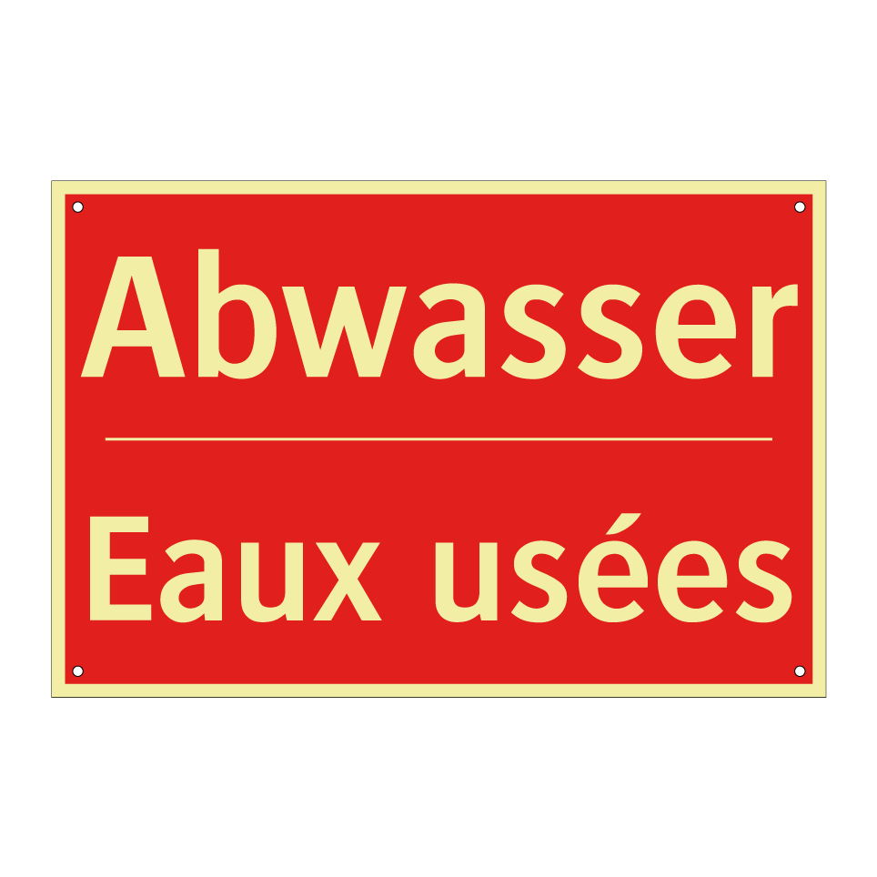 Abwasser - Eaux usées