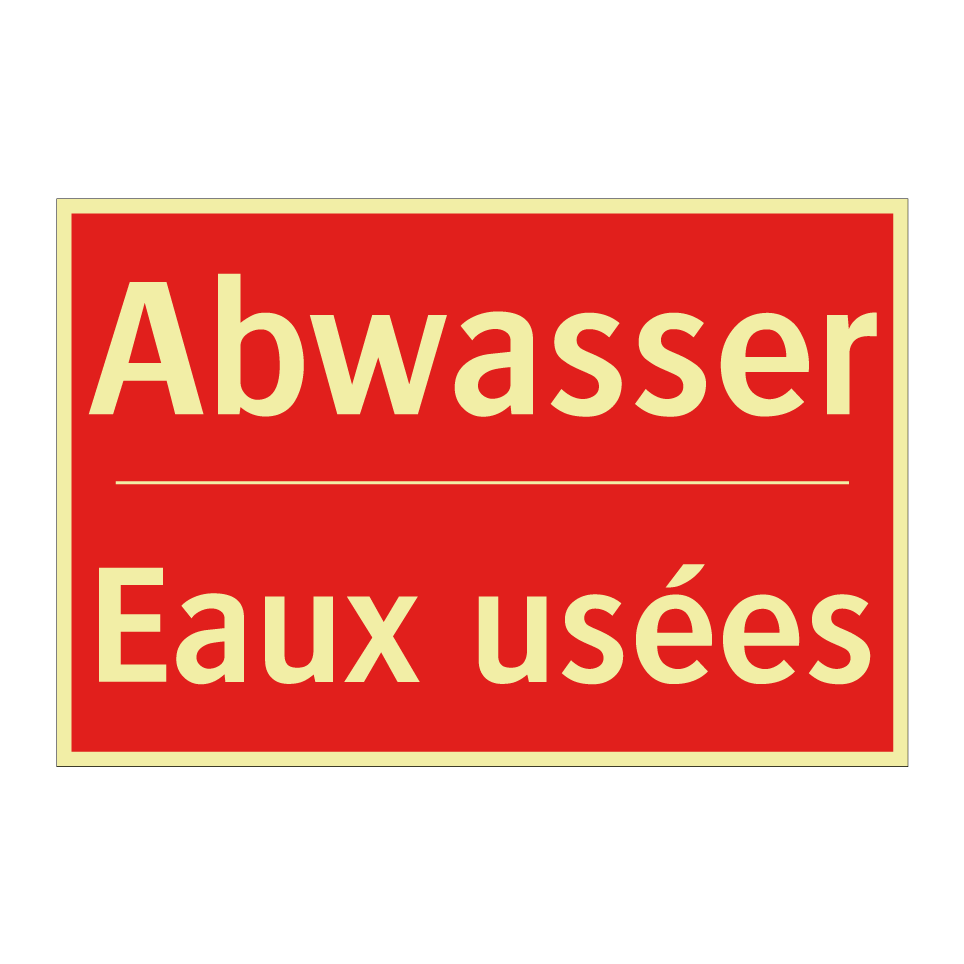 Abwasser - Eaux usées