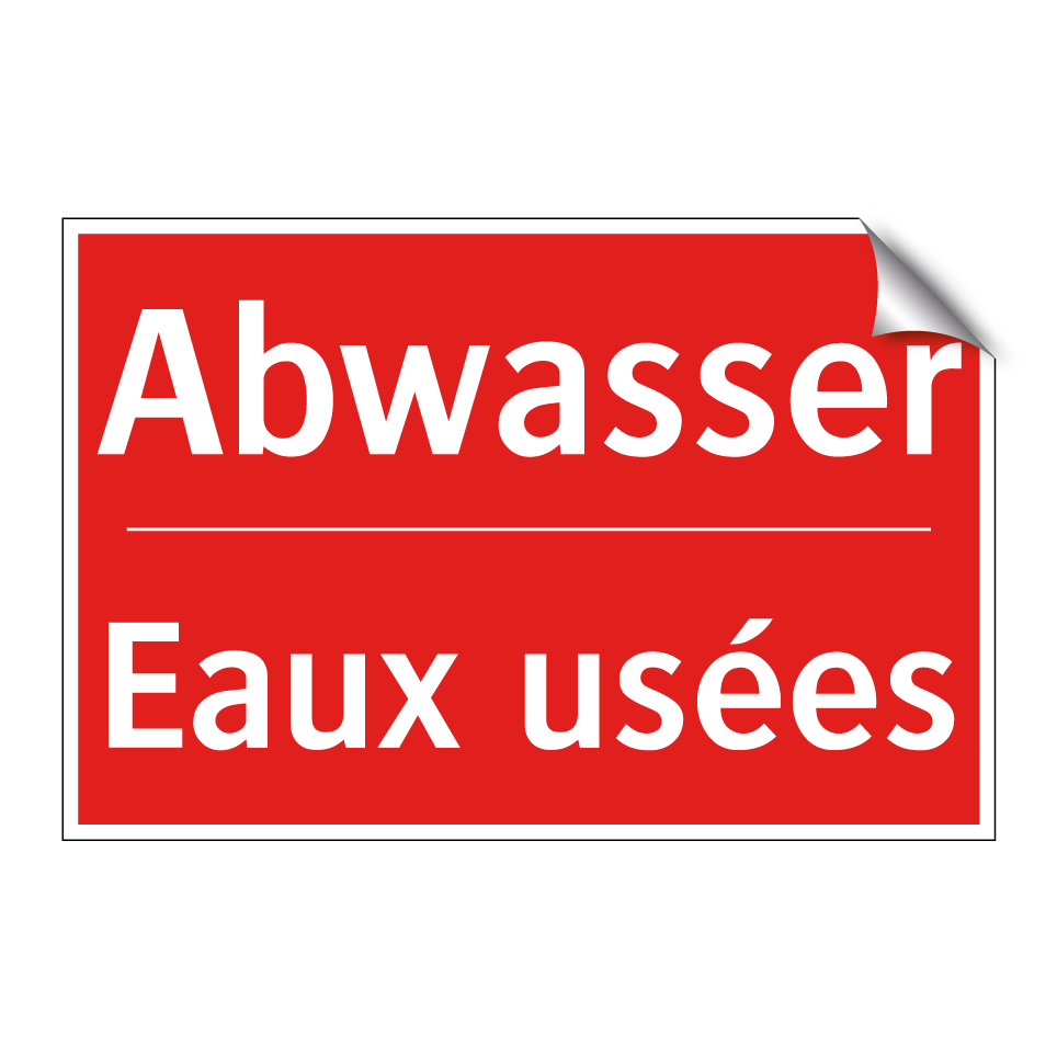 Abwasser - Eaux usées