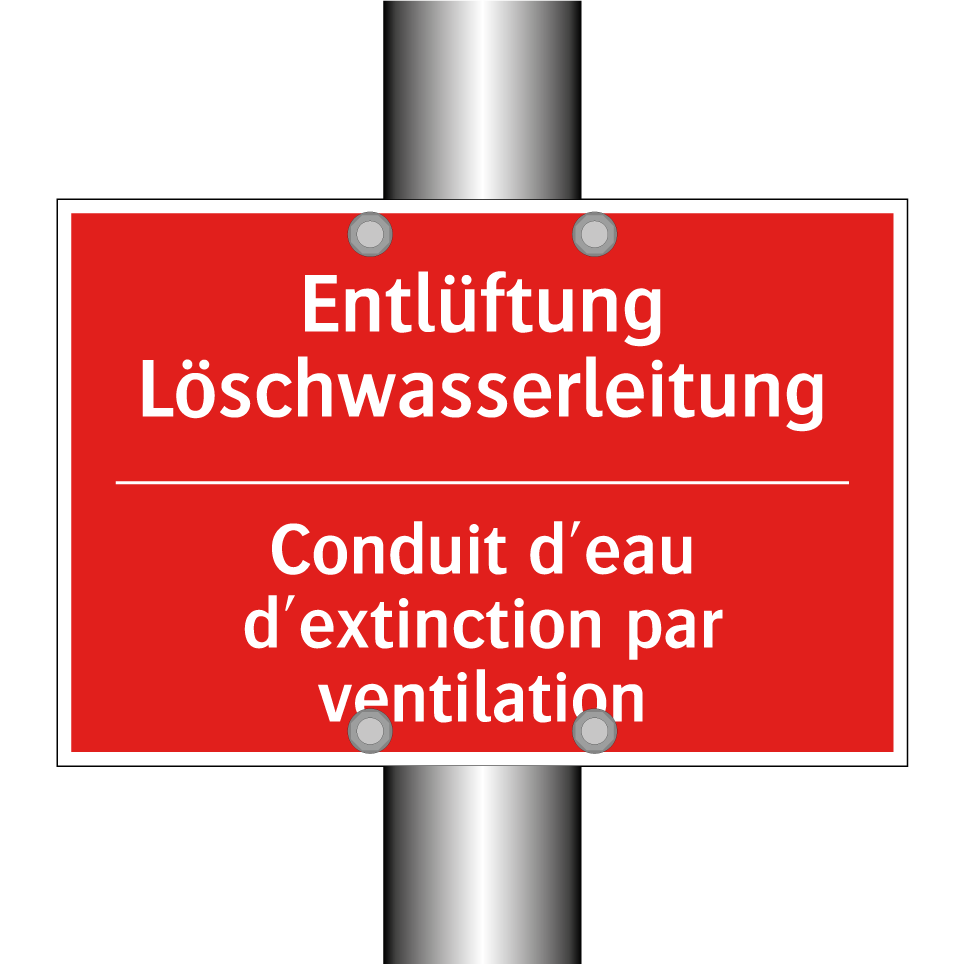 Entlüftung Löschwasserleitung - Conduit d'eau d'extinction par  /.../