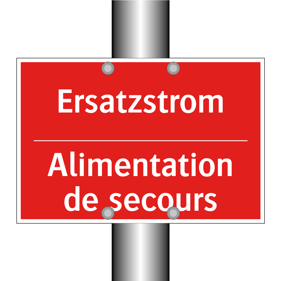 Ersatzstrom - Alimentation de secours