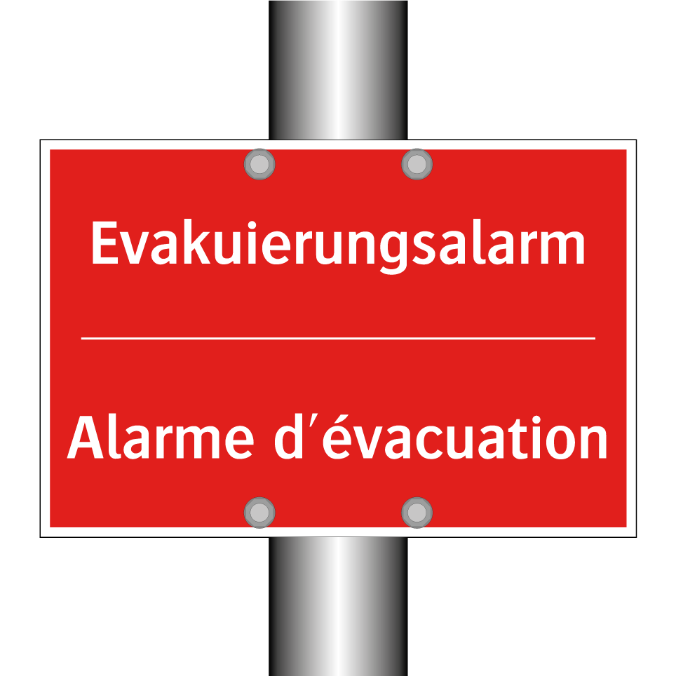 Evakuierungsalarm - Alarme d'évacuation