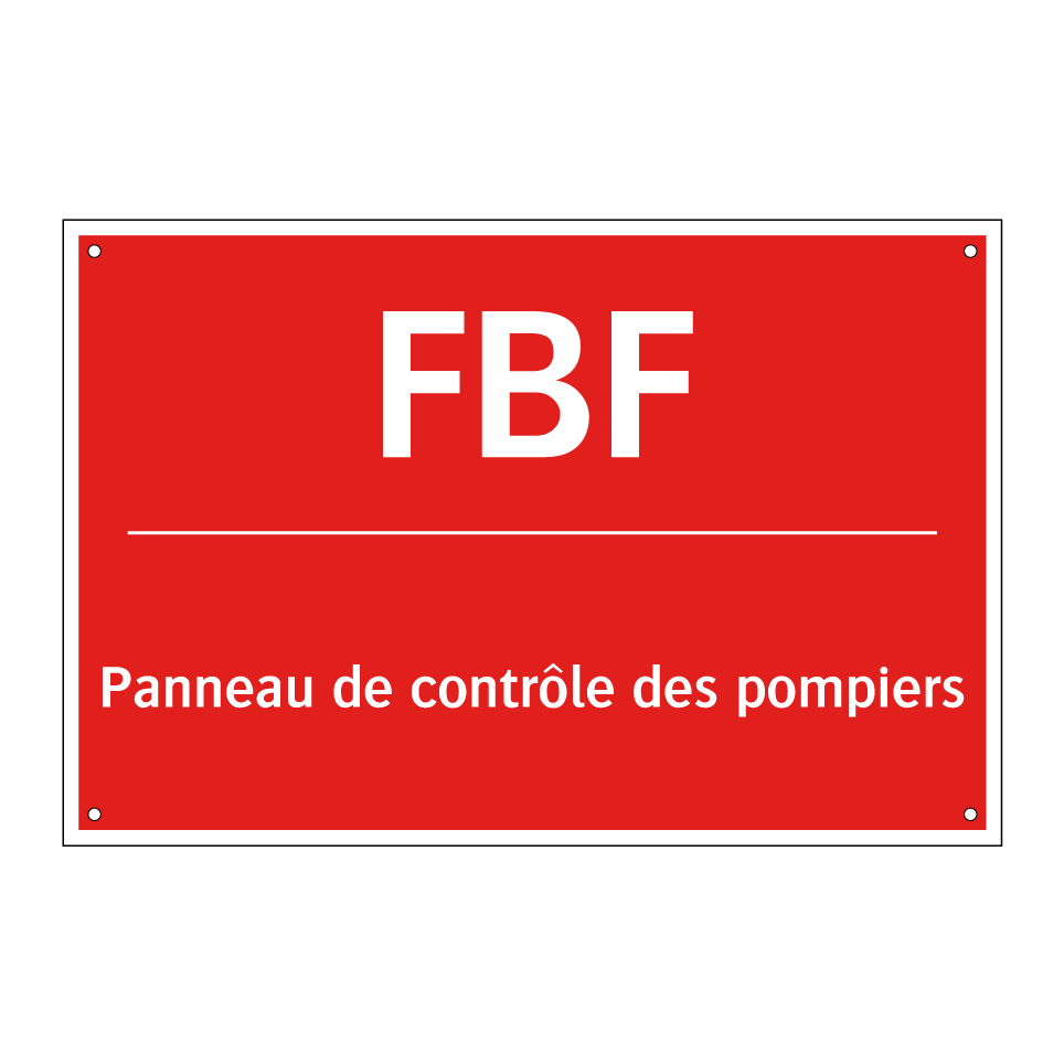 FBF - Panneau de contrôle des pompiers /.../