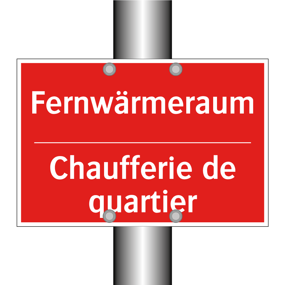 Fernwärmeraum - Chaufferie de quartier