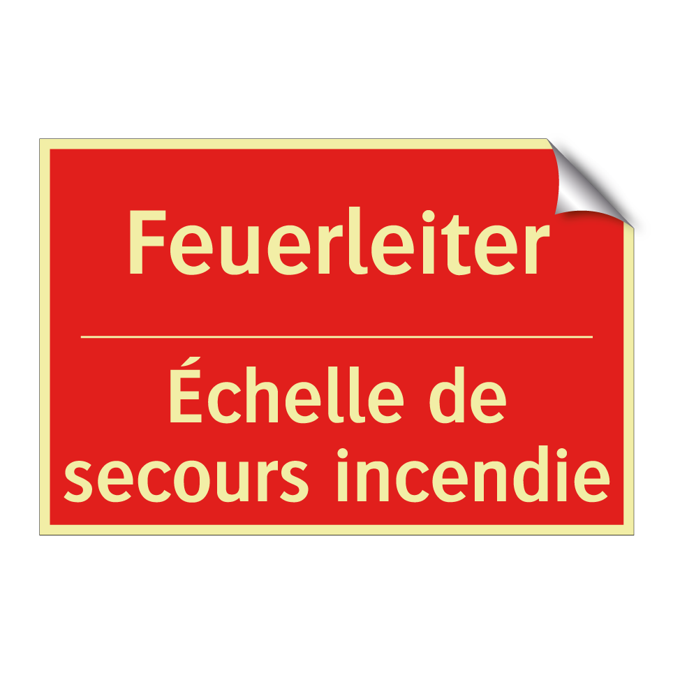 Feuerleiter - Échelle de secours incendie