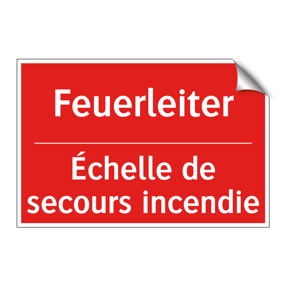 Feuerleiter - Échelle de secours incendie