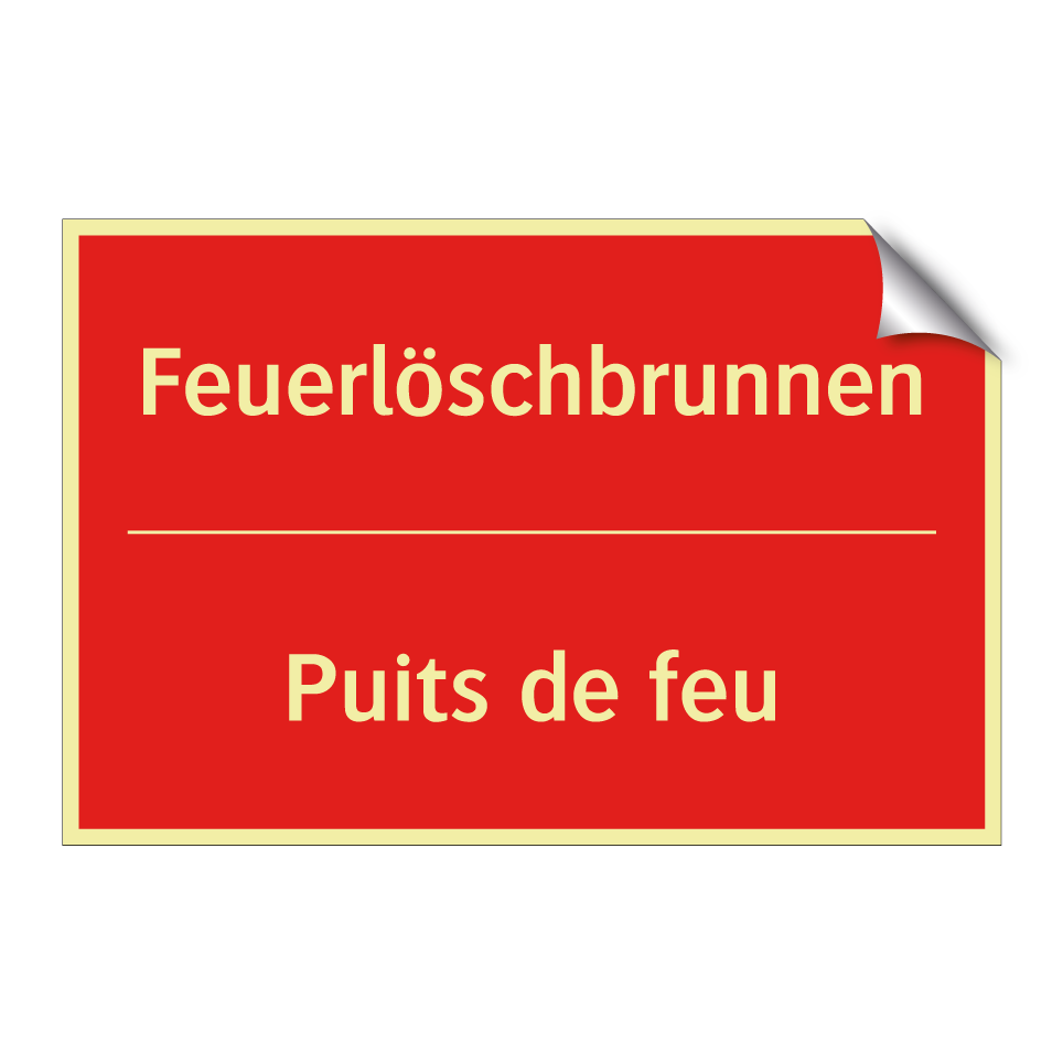 Feuerlöschbrunnen - Puits de feu