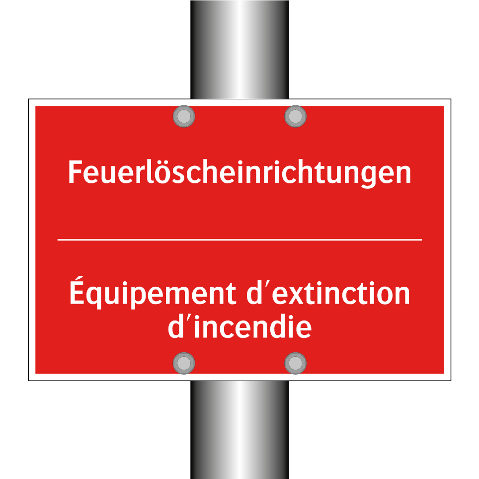 Feuerlöscheinrichtungen - Équipement d'extinction d'incendie /.../