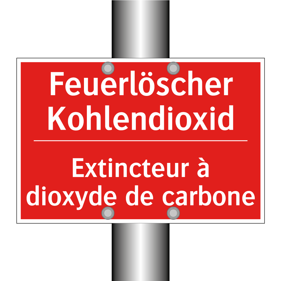 Feuerlöscher Kohlendioxid - Extincteur à dioxyde de carbone /.../