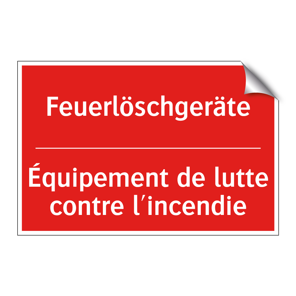 Feuerlöschgeräte - Équipement de lutte contre l'incendie /.../