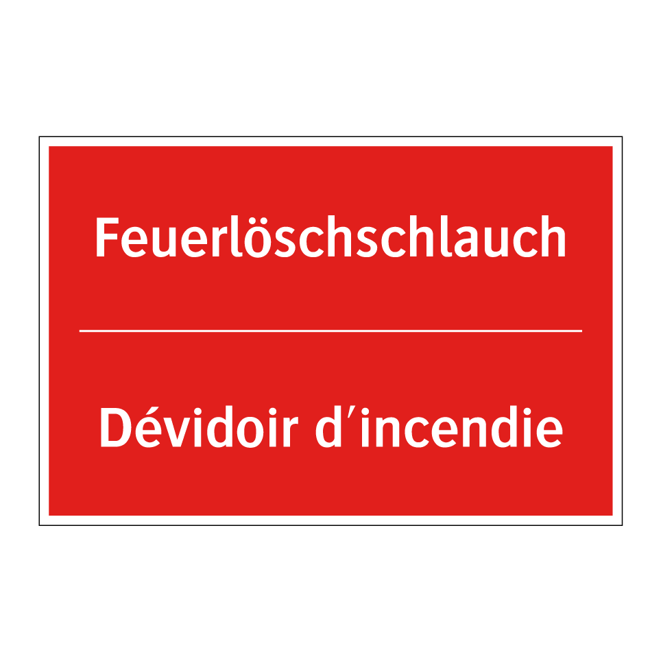 Feuerlöschschlauch - Dévidoir d'incendie