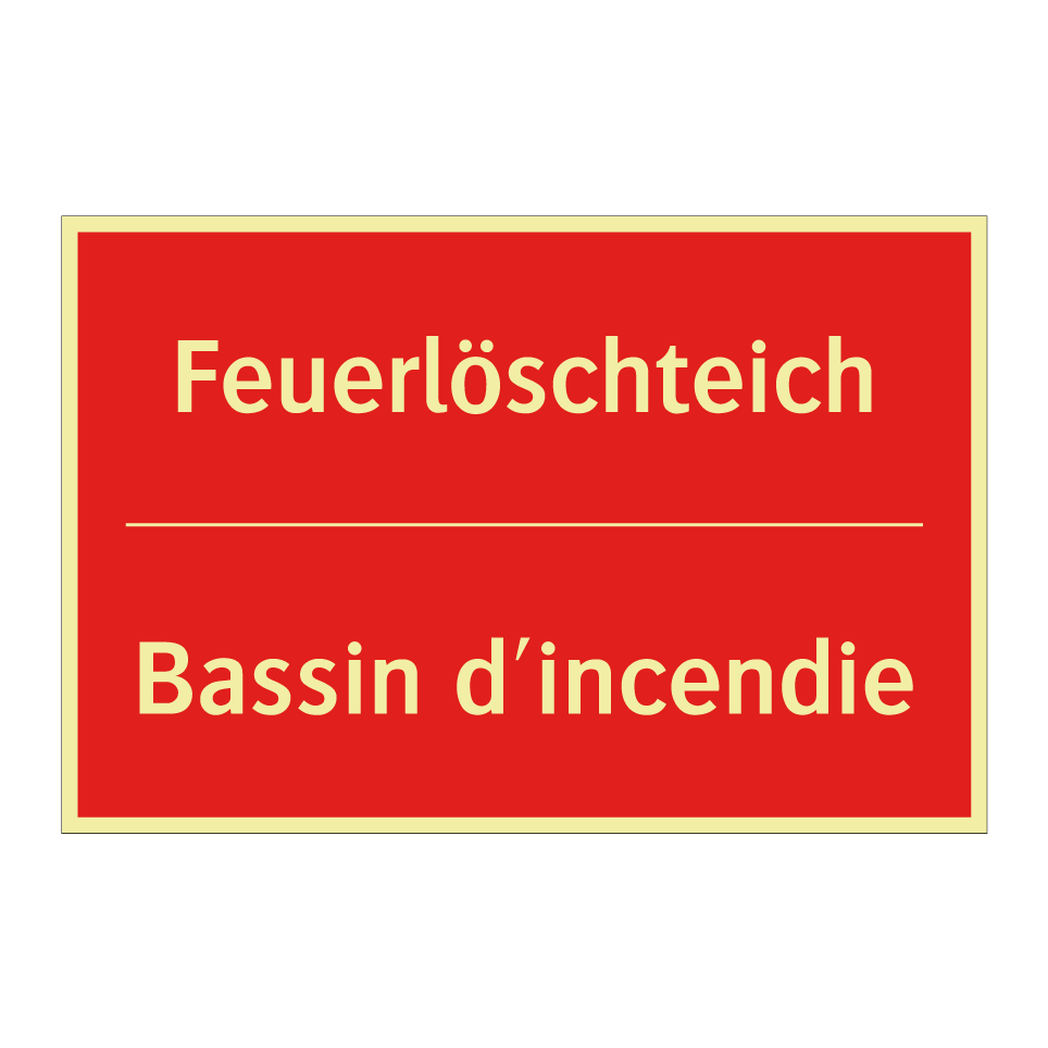 Feuerlöschteich - Bassin d'incendie