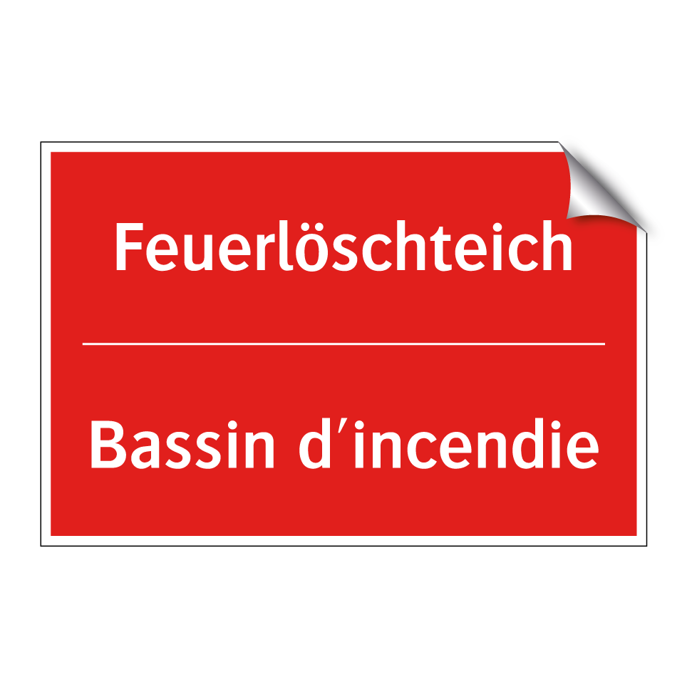 Feuerlöschteich - Bassin d'incendie