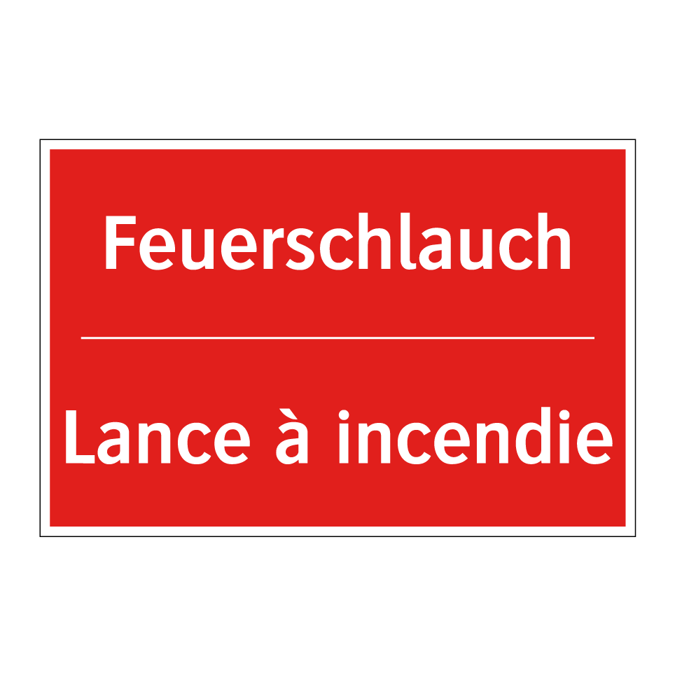 Feuerschlauch - Lance à incendie