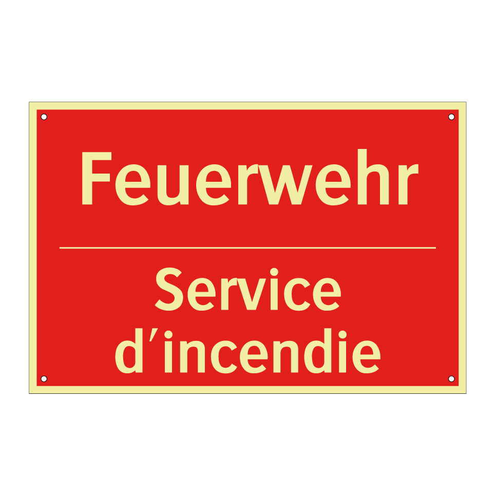 Feuerwehr - Service d'incendie