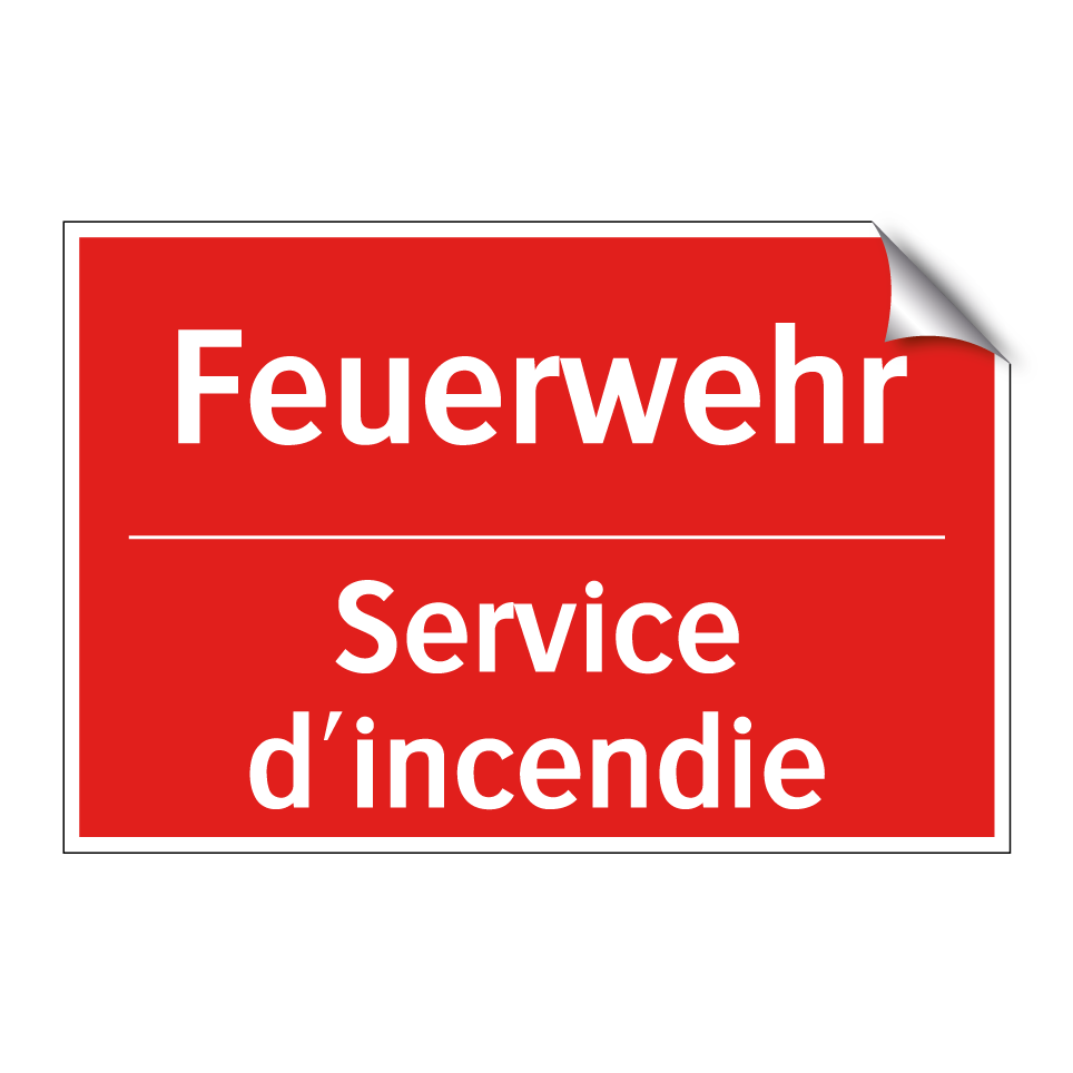 Feuerwehr - Service d'incendie