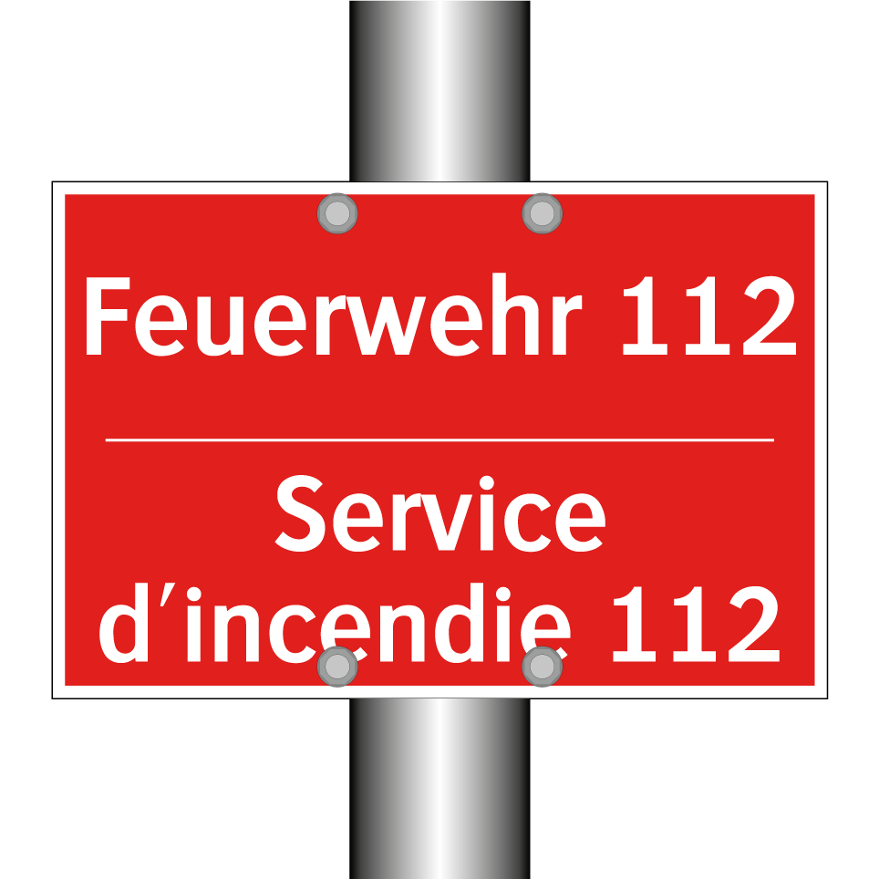 Feuerwehr 112 - Service d'incendie 112