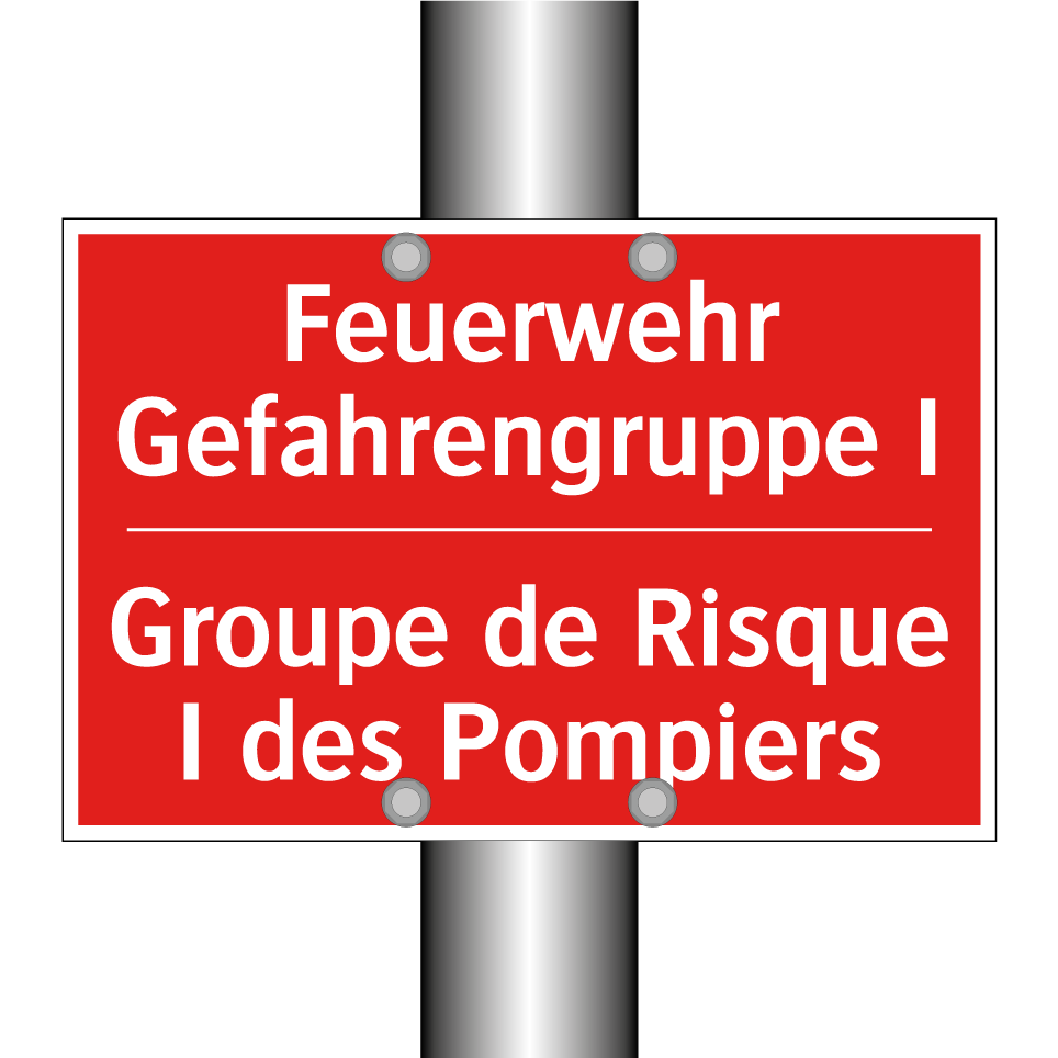 Feuerwehr Gefahrengruppe I - Groupe de Risque I des Pompiers /.../